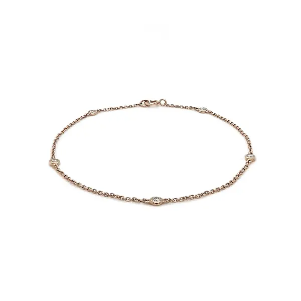 Goldarmband mit Diamanten
