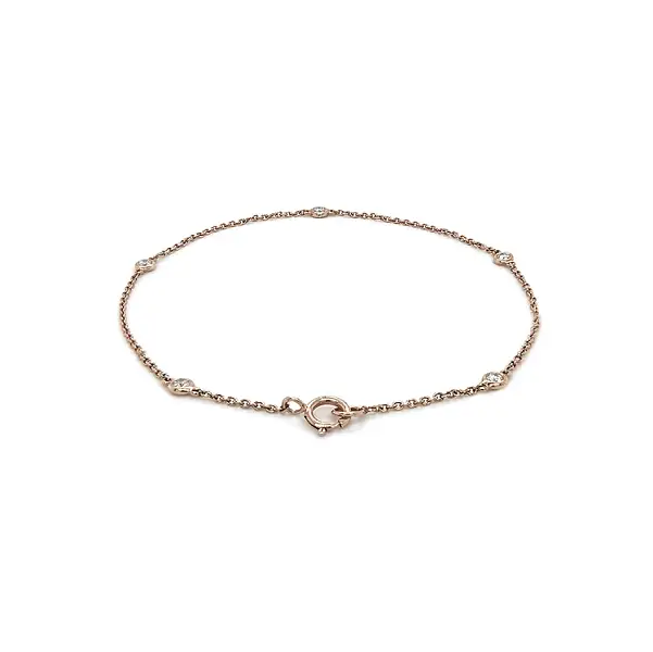 Goldarmband mit Diamanten