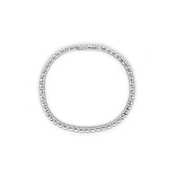 Gold-Tennisarmband mit Diamanten