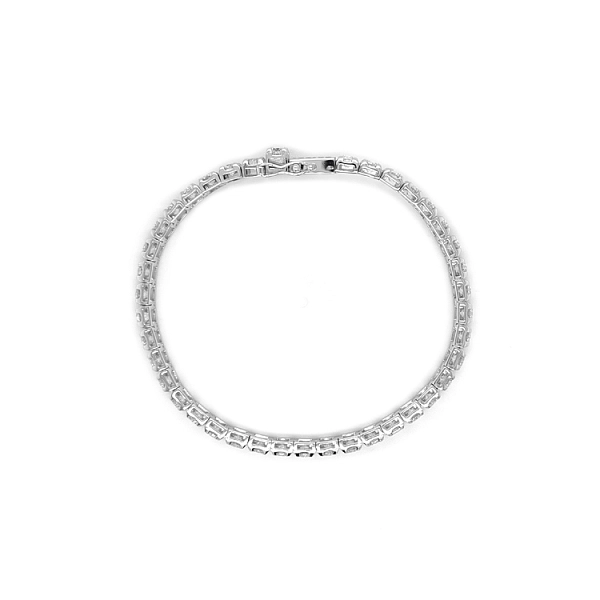 Gold-Tennisarmband mit Diamanten