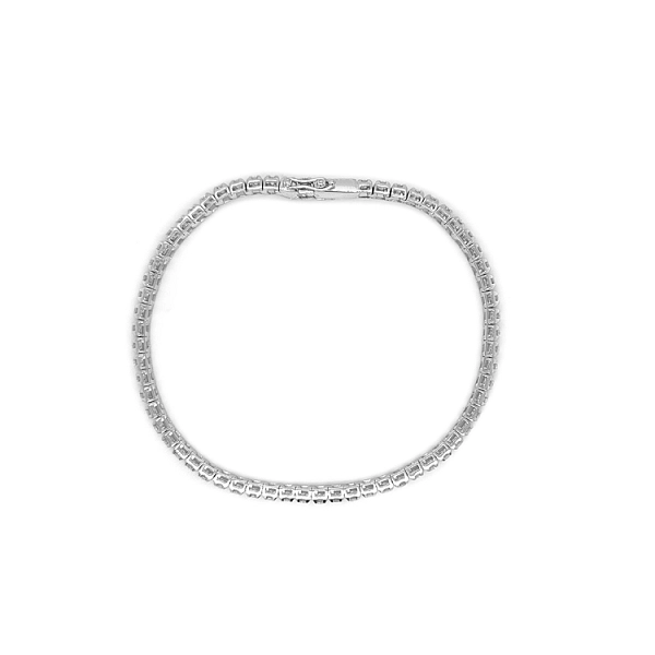 Gold-Tennisarmband mit Diamanten