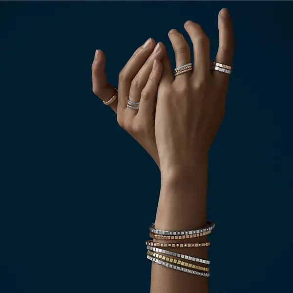 Gold Chopard Eiswürfel-Armband 858350-5011