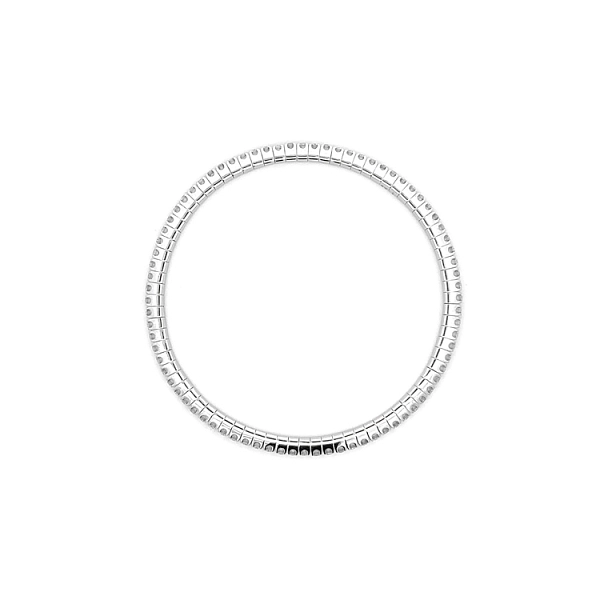 Gold-Tennisarmband mit Diamanten