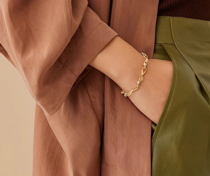Goldarmband Marco Bicego Marrakesch Onde BG844 B YW