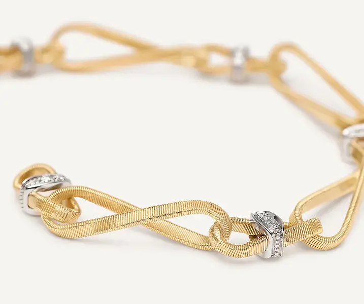 Goldarmband Marco Bicego Marrakesch Onde BG844 B YW