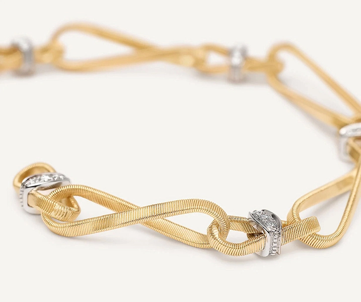 Goldarmband Marco Bicego Marrakesch Onde BG844 B YW