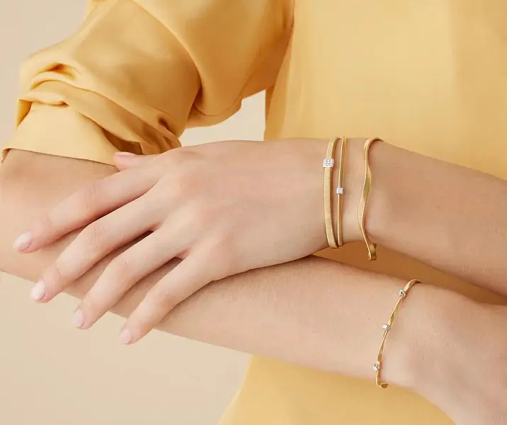 Gold Marco Bicego Masai-Armband BG732-B YW M5
