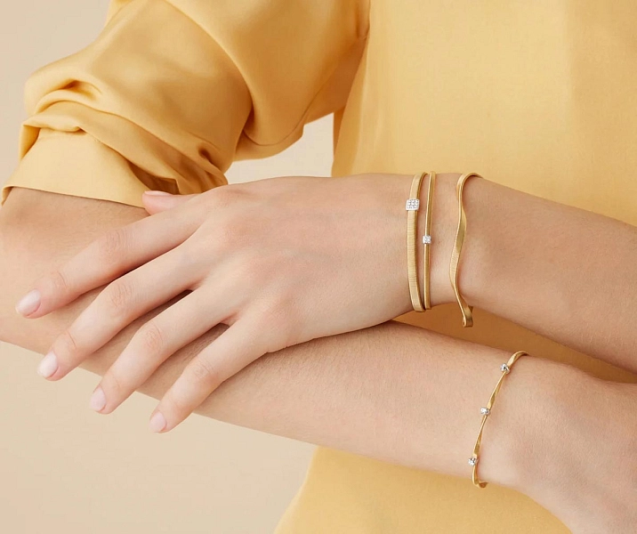 Gold Marco Bicego Masai-Armband BG732-B YW M5