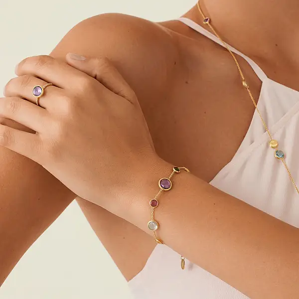 Goldarmband Marco Bicego Jaipur Farbe BB2710 MIX01 Y 02