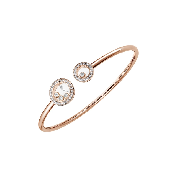 Gold Chopard Happy Diamonds Armband 85A618-5202