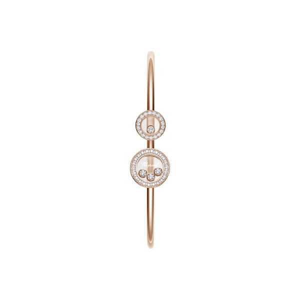 Gold Chopard Happy Diamonds Armband 85A618-5202