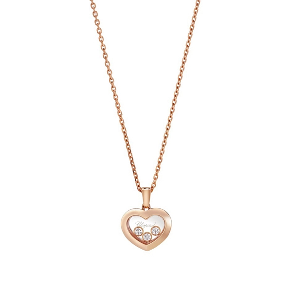 Gold-Anhänger Happy Diamonds 79A611-5001