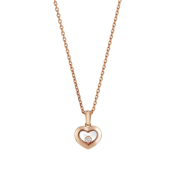 Gold-Anhänger Chopard Happy Diamonds 79A054-5001