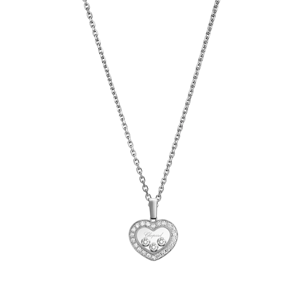 Gold-Anhänger Chopard Happy Diamonds 79A611-1201