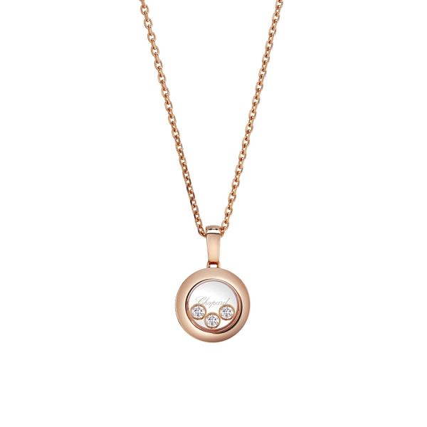 Gold-Anhänger Chopard Happy Diamonds 79A018-5001