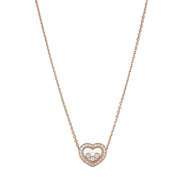 Gold-Anhänger Chopard Happy Diamonds 79A611-5201