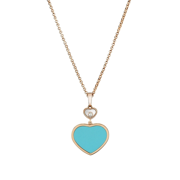 Gold-Anhänger Chopard Happy Hearts 797482-5401