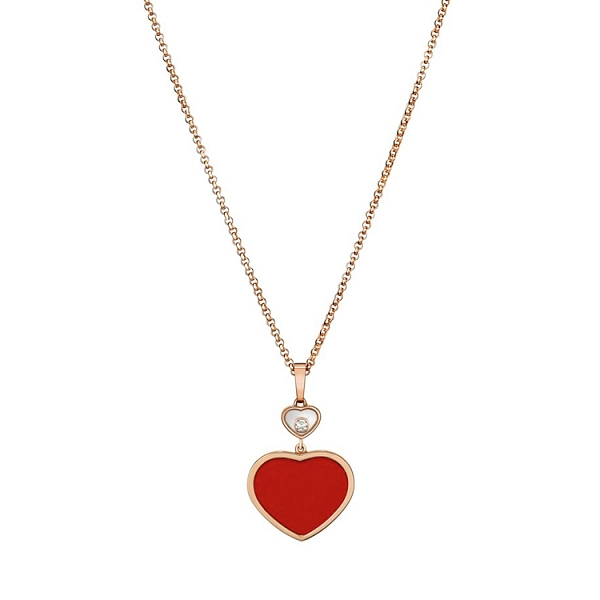 Gold-Anhänger Chopard Happy Hearts 797482-5801