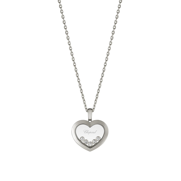Gold-Anhänger Chopard Happy Diamonds 79A038-1001