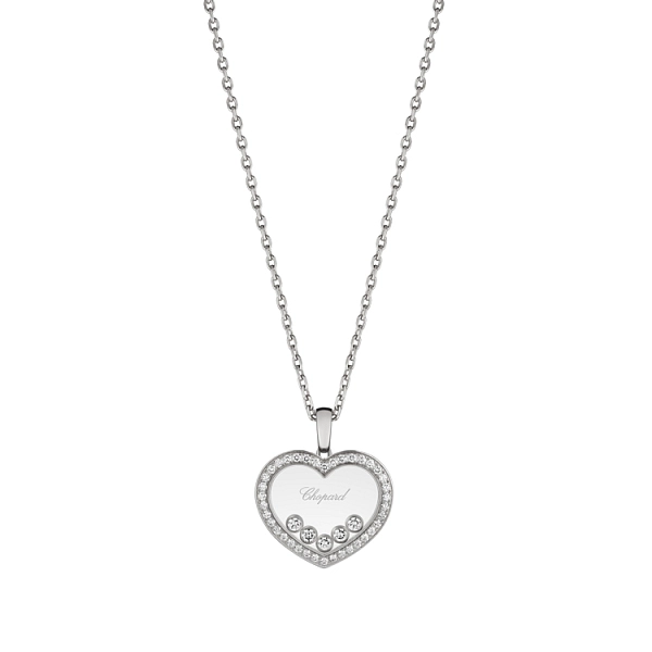 Gold-Anhänger Chopard Happy Diamonds 79A038-1201