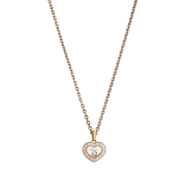 Gold-Anhänger Chopard Happy Diamonds 79A054-5201