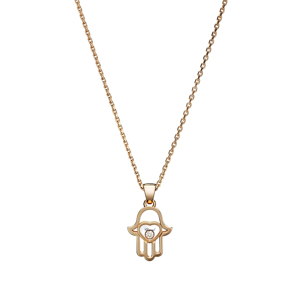 Gold-Anhänger Chopard Happy Diamonds 797864-5001