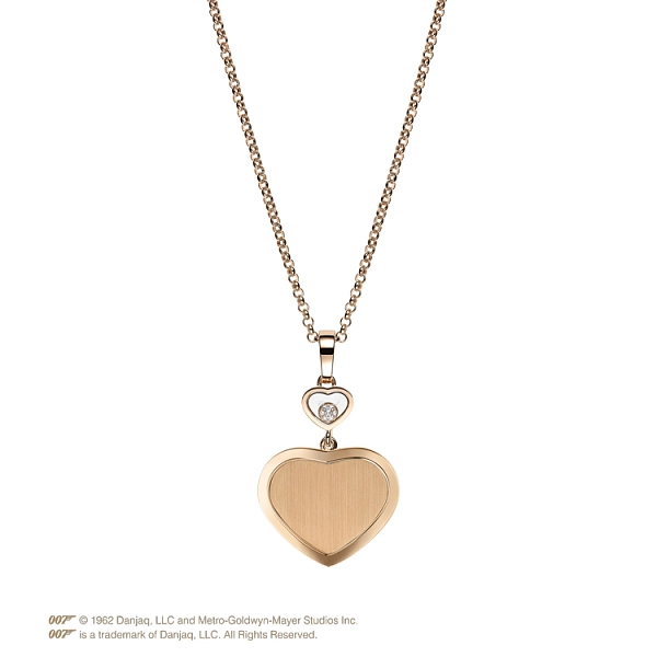 Gold-Anhänger Chopard Happy Hearts Goldene Herzen James Bond 007 79A007-5021