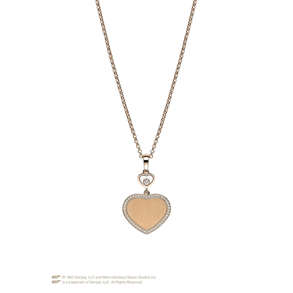 Goldanhänger Chopard Happy Hearts Golden Hearts James Bond 007 79A007-5921