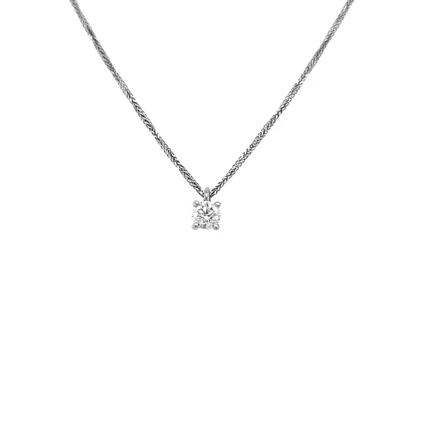 Gold-Anhänger mit Diamant