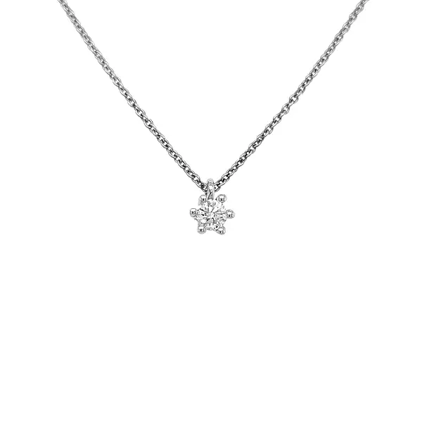 Gold-Anhänger mit Diamant