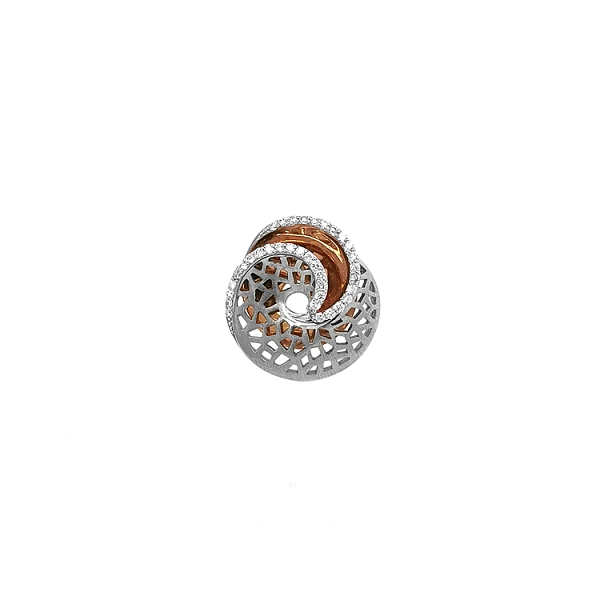 Gold-Anhänger mit Diamanten