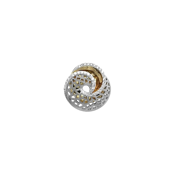 Gold-Anhänger mit Diamanten