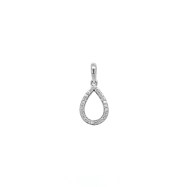 Gold-Anhänger mit Diamanten
