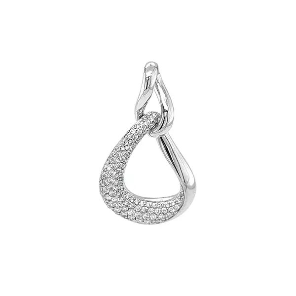 Gold-Anhänger mit Diamanten