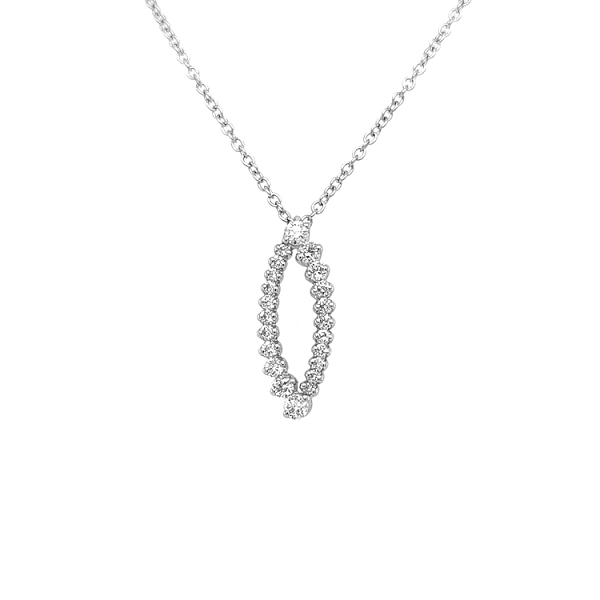 Gold-Anhänger mit Diamanten