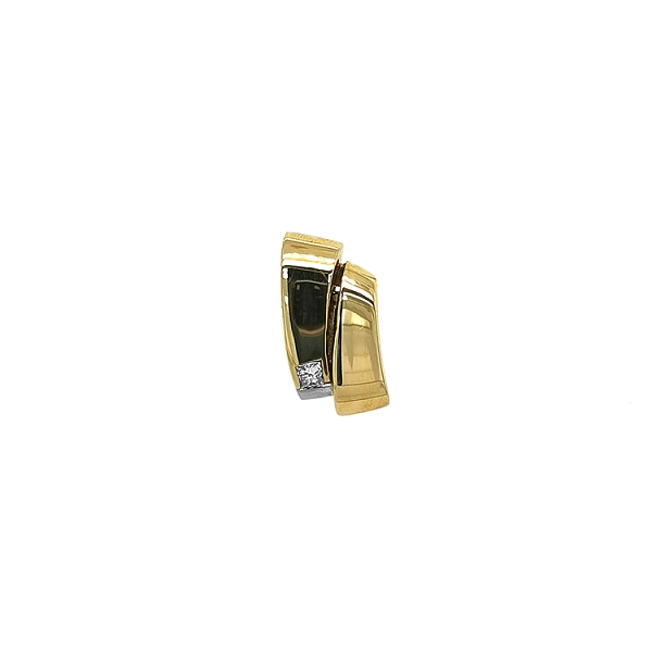 Gold-Anhänger mit Diamant