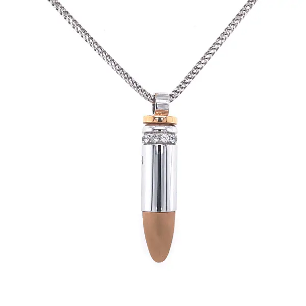 Goldanhänger Zancan Couture Limited Edition mit Diamanten EC538BR60