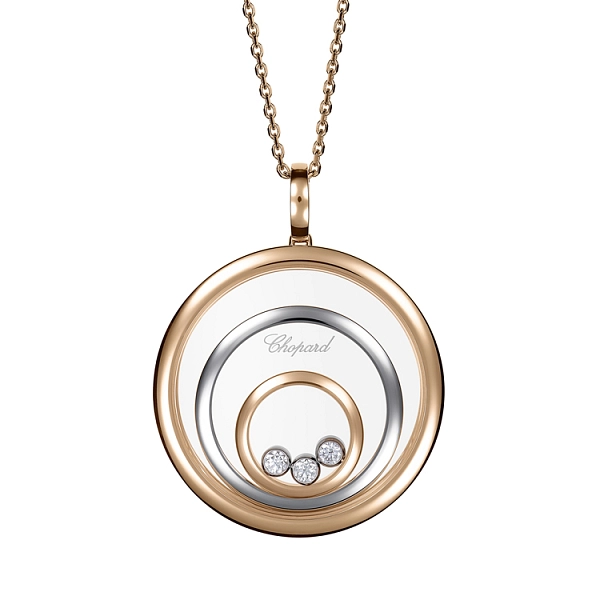 Gold Chopard Happy Spirit Halskette 798232-9001