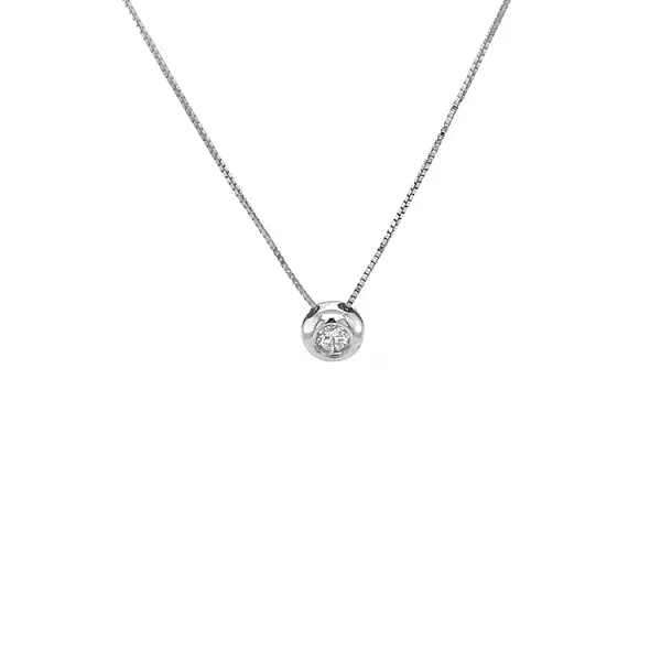 Gold-Anhänger mit Diamant