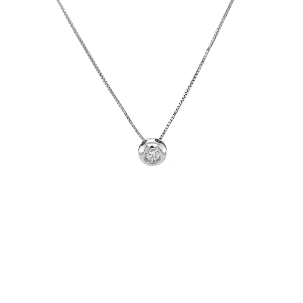 Gold-Anhänger mit Diamant
