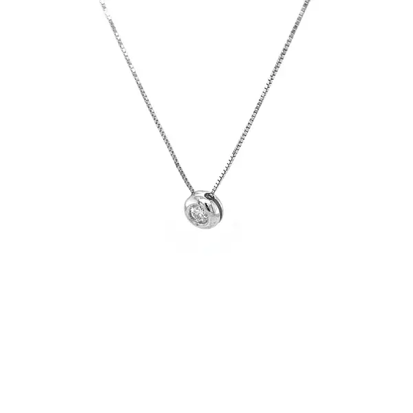 Gold-Anhänger mit Diamant