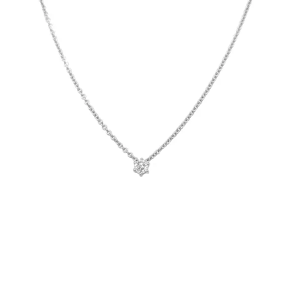 Gold-Anhänger mit Diamant