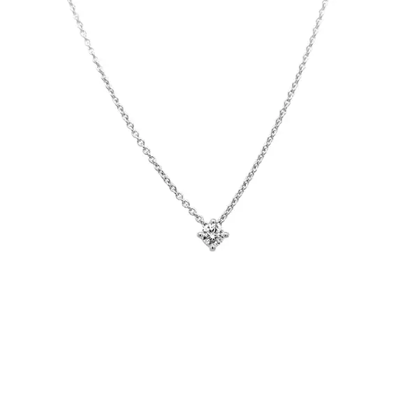 Gold-Anhänger mit Diamant