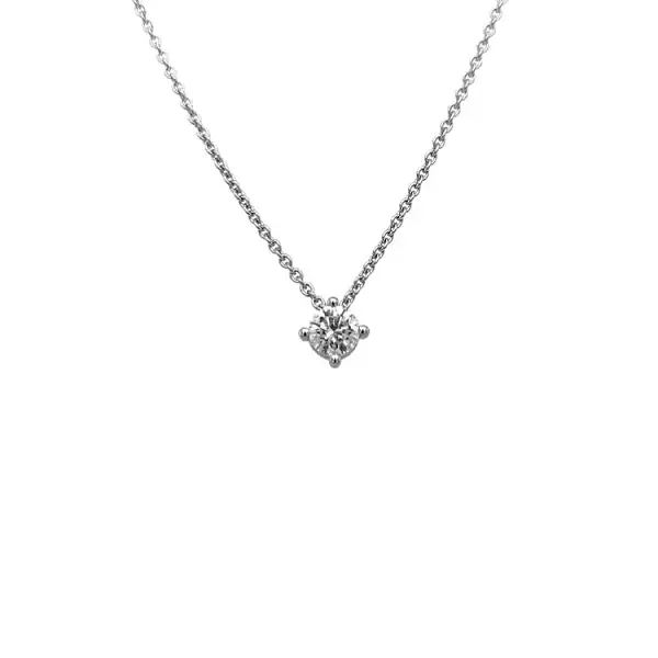 Gold-Anhänger mit Diamant