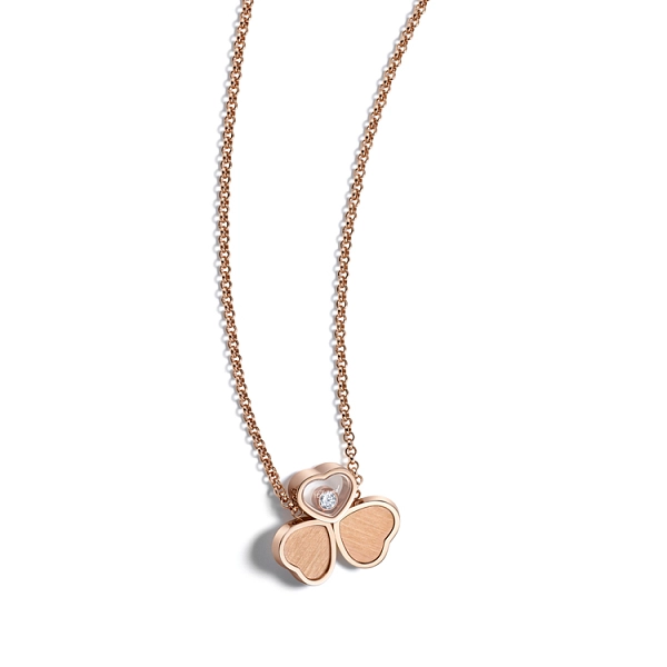 Gold-Anhänger Chopard Happy Hearts 81A083-5711