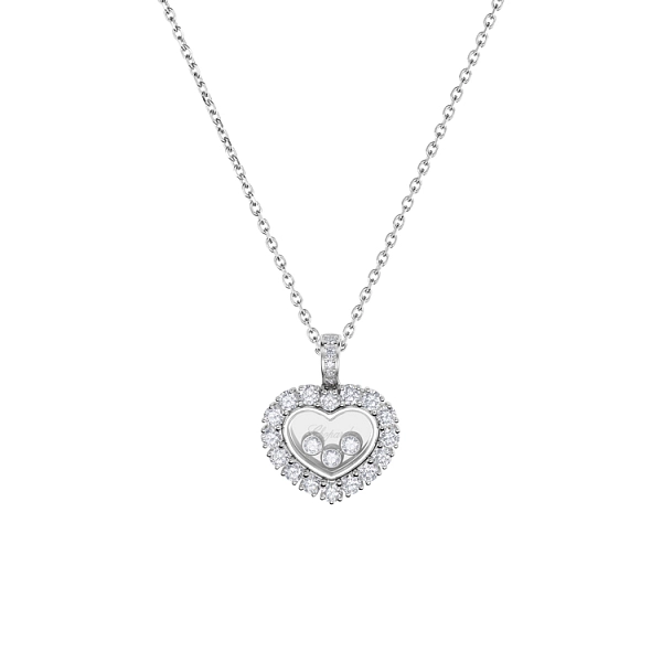 Gold-Anhänger Chopard Happy Diamonds 79A615-1001