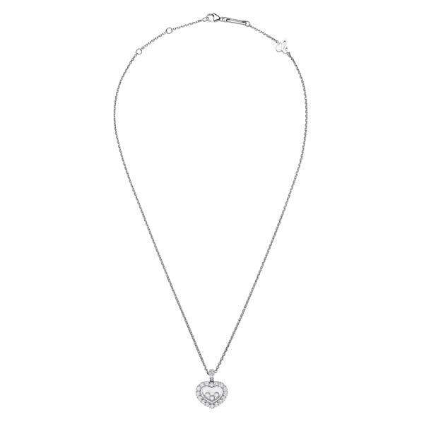 Gold-Anhänger Chopard Happy Diamonds 79A615-1001