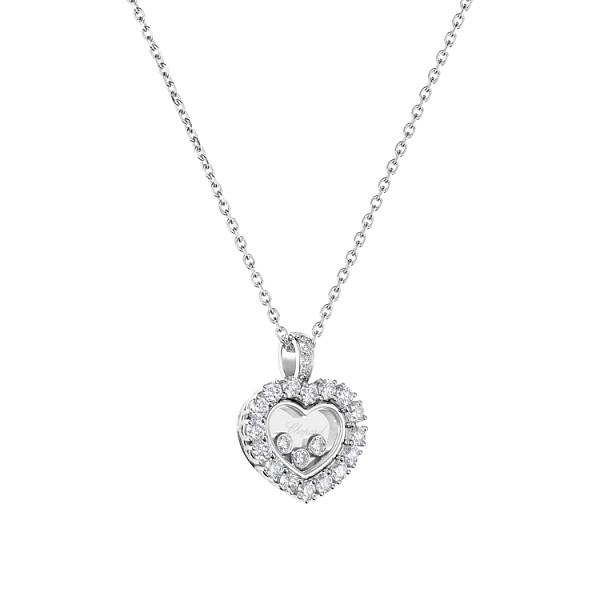 Gold-Anhänger Chopard Happy Diamonds 79A615-1001