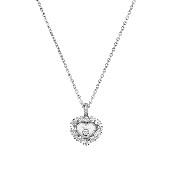 Gold-Anhänger Chopard Happy Diamonds 79A616-1001