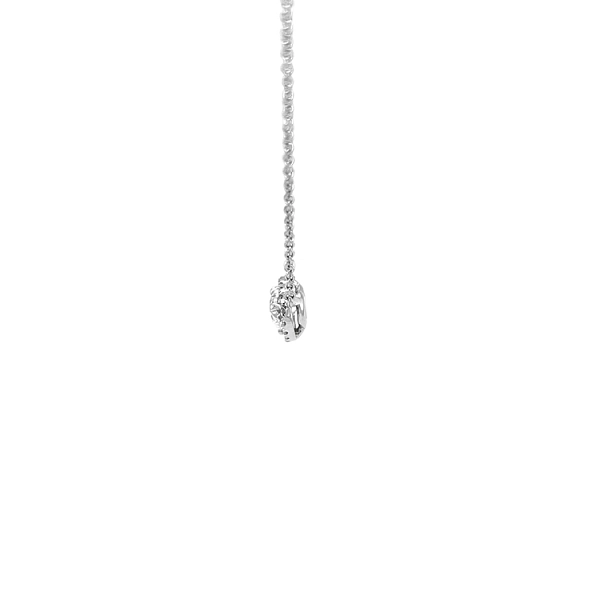 Gold-Anhänger Herz mit Diamanten